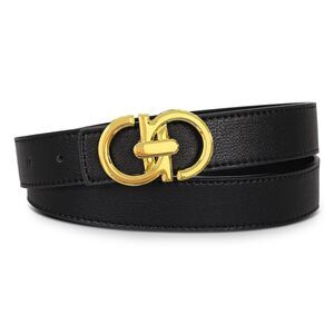 Women's Belts With Gold Buckle, Fashion Waist Band, Elegant Ladies' Belt, Gift🐭